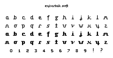 Cybertalk Soft Specimen