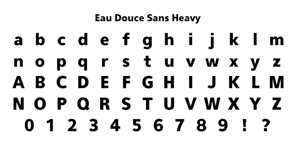 Eau Douce Sans Heavy Specimen