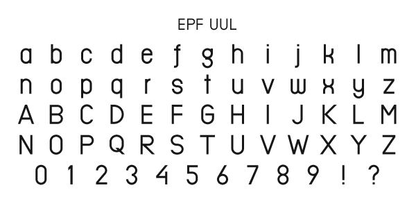 EPF UUL Specimen