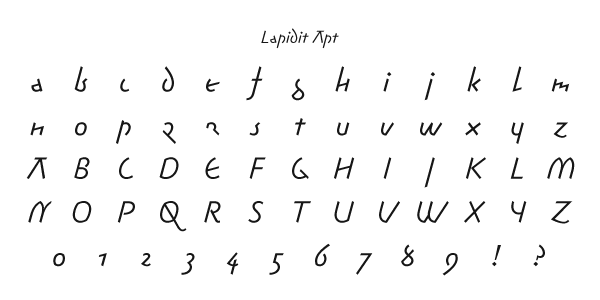 Lapidit Apt Specimen