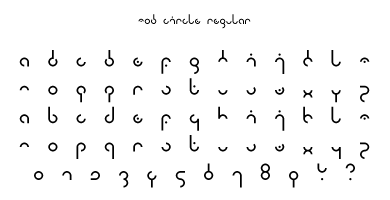 Mod Circle Regular Specimen