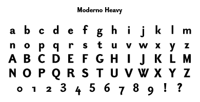 Moderno Heavy Specimen