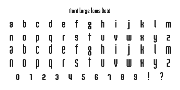 Nord Large Lows Bold Specimen