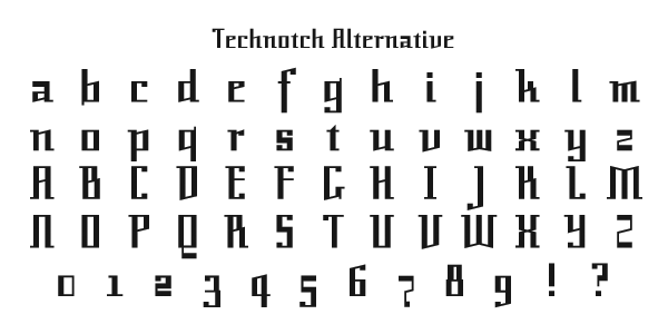 Technotch Alternative Specimen