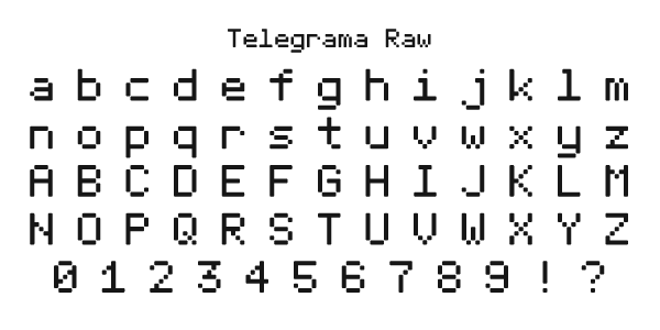 Telegrama Raw Specimen