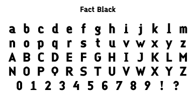 Fact Black Specimen