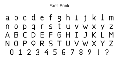 Fact Book Specimen