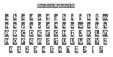 OneZero Alphabet 11 Specimen