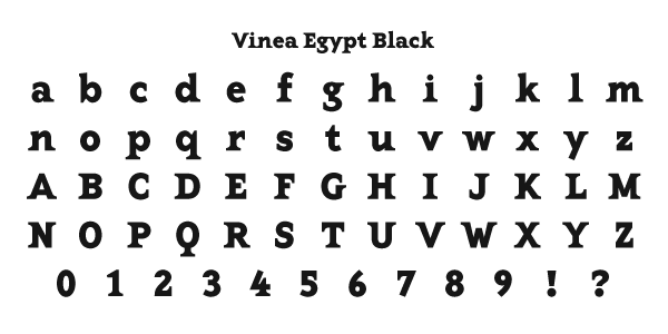 Vinea Egypt Black Specimen